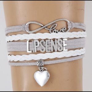 New gray LipSense bracelet